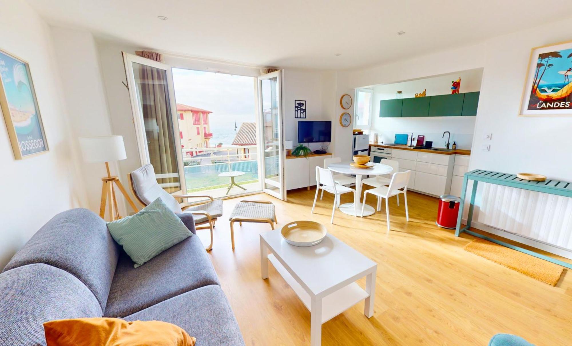 Sable - Appartement Renove Pour 4 Personnes Soorts-Hossegor ภายนอก รูปภาพ